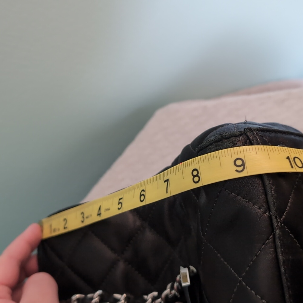Michael Kors Susannah Quilted Black Leather Shoulder Bag Super Soft Leather - Picture 13 of 13